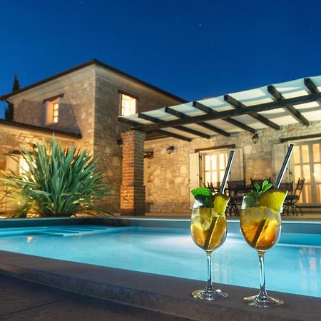 Villa Melissa - Istrisches Steinhaus Mit Pool In Guter Lage Святой Ловреч Пазенатички Экстерьер фото