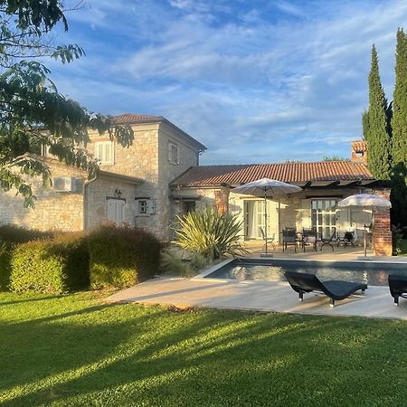 Villa Melissa - Istrisches Steinhaus Mit Pool In Guter Lage Святой Ловреч Пазенатички Экстерьер фото